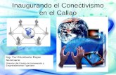 Inaugurando el Conectivismo en el Callao Ing. Yuri Humberto Rojas Seminario Director del Centro de Innovación y Emprendimiento Tigeriano.