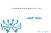 Bs As, Agosto 2010 Sustentabilidad y Redes Sociales.