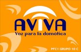 AViVA Home Voice Solutions, S.L. Empresa del sector de los sistemas de control de dispositivos domóticos Especializada en el control por voz de electrodomésticos.