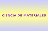 CIENCIA DE MATERIALES. introducción TEMA 1 1.1 Los materiales y el diseño industrial 1.2 La evolución de los materiales utilizados en ingeniería 1.3.