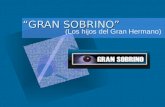 GRAN SOBRINO (Los hijos del Gran Hermano) Para introducir el logotipo de su organización en esta diapositiva En el menú Insertar Seleccione Imagen Ubique.