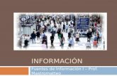 INFORMACIÓN Fuentes de Información I – Prof. Mastromatteo.
