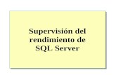 Supervisión del rendimiento de SQL Server. Introducción Por qué supervisar SQL Server Supervisión y optimización del rendimiento Herramientas para supervisar.