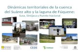 Dinámicas territoriales de la cuenca del Suárez alto y la laguna de Fúquene: Susa, Simijaca y Puente Nacional.