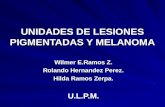 UNIDADES DE LESIONES PIGMENTADAS Y MELANOMA Wilmer E.Ramos Z. Rolando Hernandez Perez. Hilda Ramos Zerpa. U.L.P.M.