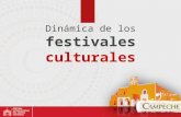Dinámica de los festivales culturales. Festival Internacional del Centro Histórico de Campeche.
