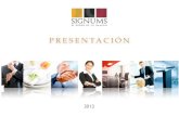 Imagen Corporativa Presentación 2012
