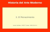 Historia del Arte Moderno 3. El Renacimiento Javier Itúrbide. UNED Tudela 2009-2010 ©