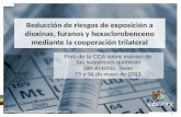 1 Reducción de riesgos de exposición a dioxinas, furanos y hexaclorobenceno mediante la cooperación trilateral Foro de la CCA sobre manejo de las sustancias.