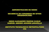 ADMINISTRACION DE REDES SECUENCIA DE COMANDOS EN SITIOS CRUZADOS(XSS) DIEGO ALEXANDER MADRID DUQUE GABRIEL ANDRES AGUIRRE JARAMILLO INSTITUTO TECNOLOGICO.