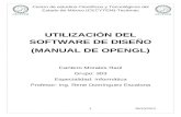 Utilización del software de diseño(C++)