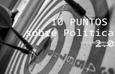 10 puntos de política + Errores