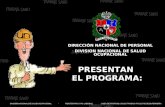 DIVISIÓN NACIONAL DE SALUD OCUPACIONAL - FISIOTERAPIA ( PAC LABORAL) -LINEA DE PROFUND. SALUD TRABAJO FACULTAD DE ENFERMERÌA DIRECCIÓN NACIONAL DE PERSONAL.