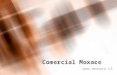 Comercial Moxace . 2 Comercial Moxace Ltda. Nuestra empresa fue creada el año 1992 Nos dedicamos a la importación y comercialización de abrasivos.