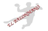 EL BALONMANO El balonmano es un deporte de pelota cuyo objetivo es marcar gol con la pelota en la mano en la meta del equipo rival.