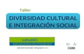 Taller diversidad cultural e integracionsocial