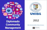 Curso 2012 Community Man@gement Unibe (Republica Dominicana)