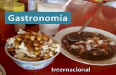 Gastronomía Internacional