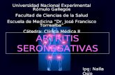 Artritis seronegativas