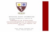 Prevalencia de Alteraciones Electrocardiograficas en Deportistas Profesionales del Club Regatas San Nicolas