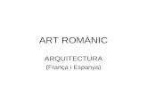 Art romànic Arquitectura