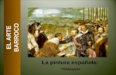Pintura barroca española. velázquez