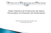 Protección de Datos Personales: Webinar 19/jul/11