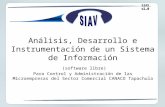 SIAV v1.0 Análisis, Desarrollo e Instrumentación de un Sistema de Información (software libre) Para Control y Administración de las Microempresas del Sector.