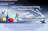 Clase  n°7 de psu matemática 2011   evaluación suficiencia datos