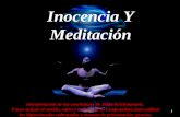 Inocencia y Meditaci³n