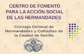 CENTRO DE FOMENTO PARA LA ACCIÓN SOCIAL DE LAS HERMANDADES Consejo General de Hermandades y Cofradías de la Ciudad de Sevilla.