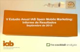 5ta Oleada Estudio Mobile Marketing en España