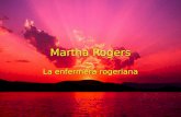 Martha Rogers La enfermera rogeriana. Datos Biográficos Marta Elizabeth RogersMarta Elizabeth Rogers nació el 12 de mayo de nació el 12 de mayo de 1914.