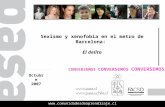 Www.comunidadesdeaprendizaje.cl Sexismo y xenofobia en el metro de Barcelona: El delito Sexismo y xenofobia en el metro de Barcelona: El delito Octubre.