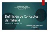 Taller # 4 Presentación de Conceptos