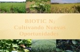 INTRODUCCION Información introductoria de Biotic N 2 Este producto es apropiado para: Cultivos con Biotic N 2 Mechanismos Métodos y aplicaciones: Procedimientos.