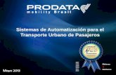 Prodata Mobility - Sistemas de Automatización para el Transporte Urbano de Pasajeros