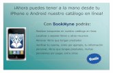 BookMyne. Aplicación para tu celular