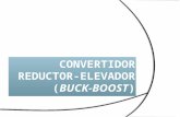 El convertidor reductor-elevador o también conocido como buck-boost suministra un voltaje de salida que puede ser mayor o menor al de la entrada, asi.
