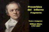 William Blake 1757-1827 Proverbios del infierno Fragmento Texto e imágenes.