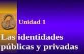 Unidad 1 Las identidades públicas y privadas. Hispania en la edad media Hispania es el nombre que los romanos dieron a la Península Ibérica y ésta se.