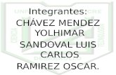 Integrantes: CHÁVEZ MENDEZ YOLHIMAR SANDOVAL LUIS CARLOS RAMIREZ OSCAR.