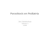 Parasitosis en Pediatría Dra. Daniela Ruiz Pediatría 1 UNIBE.