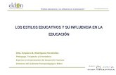 Www.eldonasistencia.com Estilos educativos y su influencia en la educación GABINETE PSICOPEDAGÓGICO LOS ESTILOS EDUCATIVOS Y SU INFLUENCIA EN LA EDUCACIÓN.