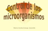 María Cecilia Arango Jaramillo Principales razones para controlar los microorganismos: w Prevenir la transmisión de enfermedades w Evitar el deterioro.