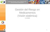 1 Gestión del Riesgo en Medicamentos (Visión sistémica) 11/2008.