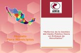 Modelo Para Municipios Reforma de la Gestión del Gasto Público Hacia un Enfoque de Resultados.