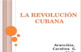 Arancibia, Carolina G. 5º B Carlos Tejedor. El desarrollo capitalista en Cuba estuvo caracterizado por un sistema productor de materias primas (azúcar,