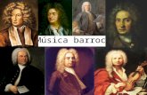 Música barroca. Periodización Música Barroca Barroco temprano 1600-1710 Barroco tardío 1710-1750.