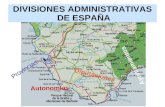 Division administrativa de España